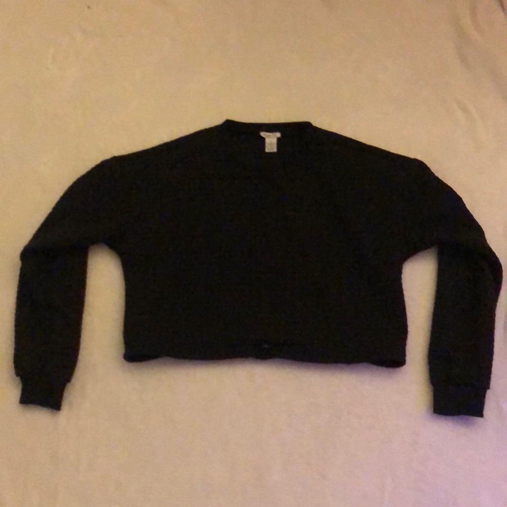 Black Long Sleeved Top